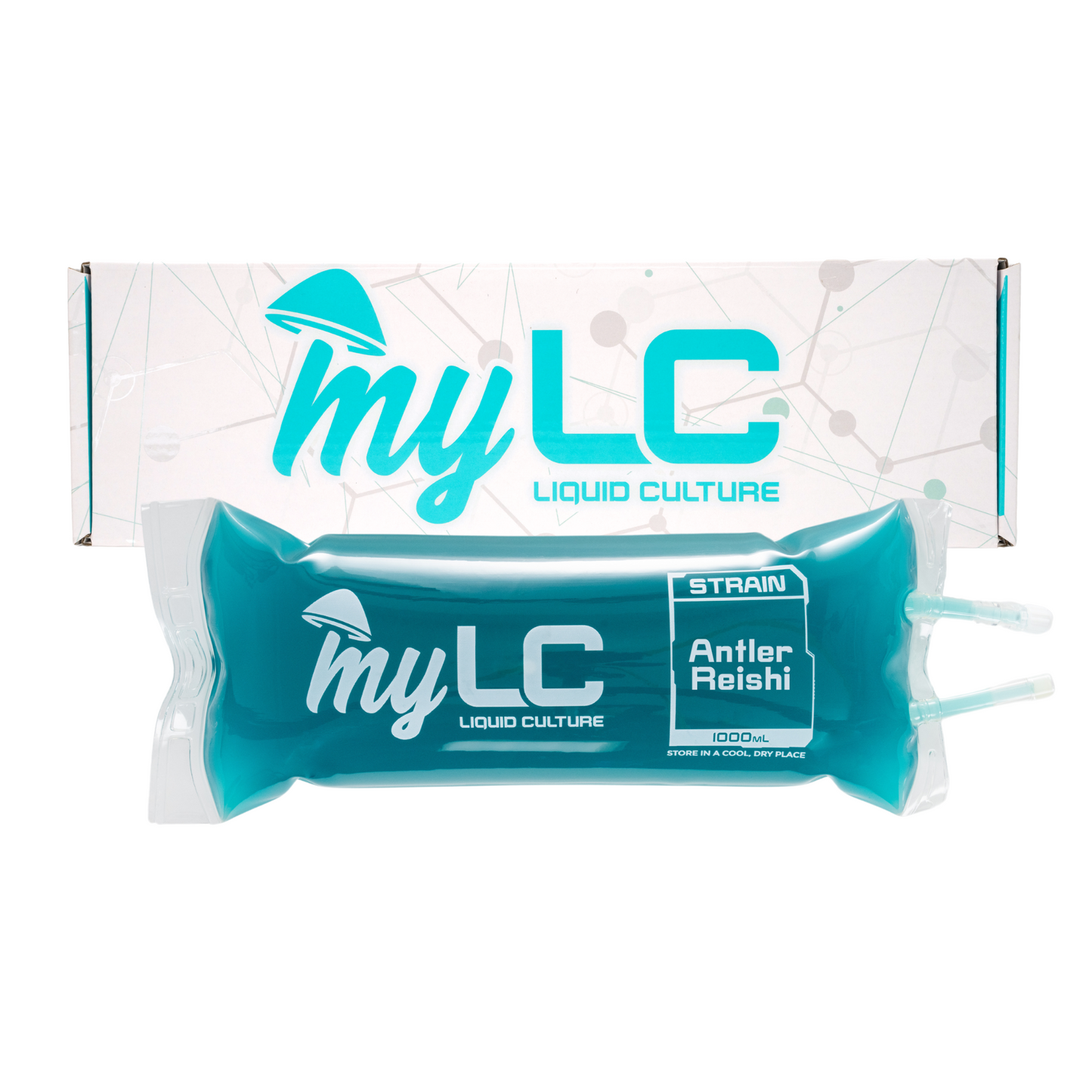 Antler Reishi Liquid Culture IV Bag