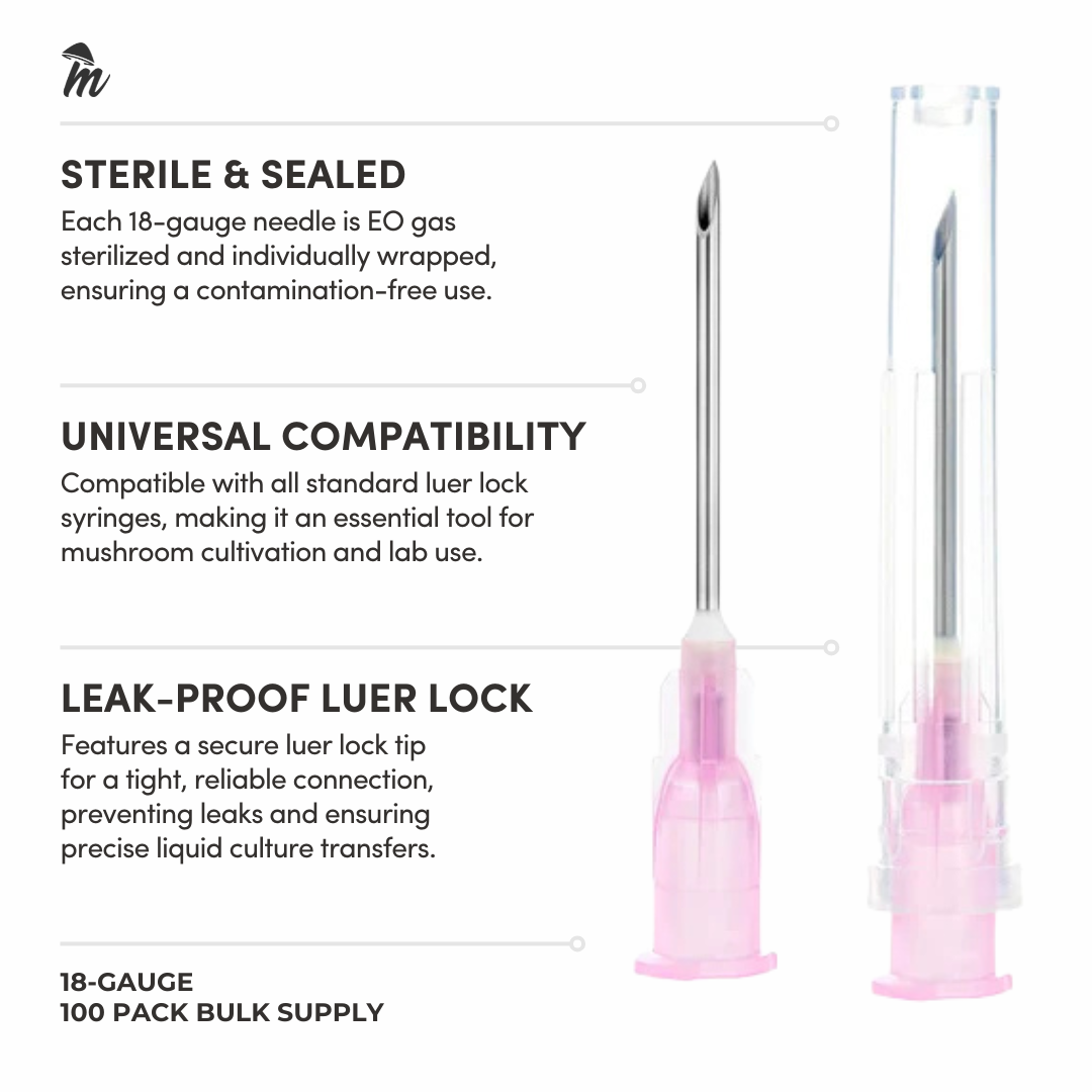 18 Gauge Sterile Needles