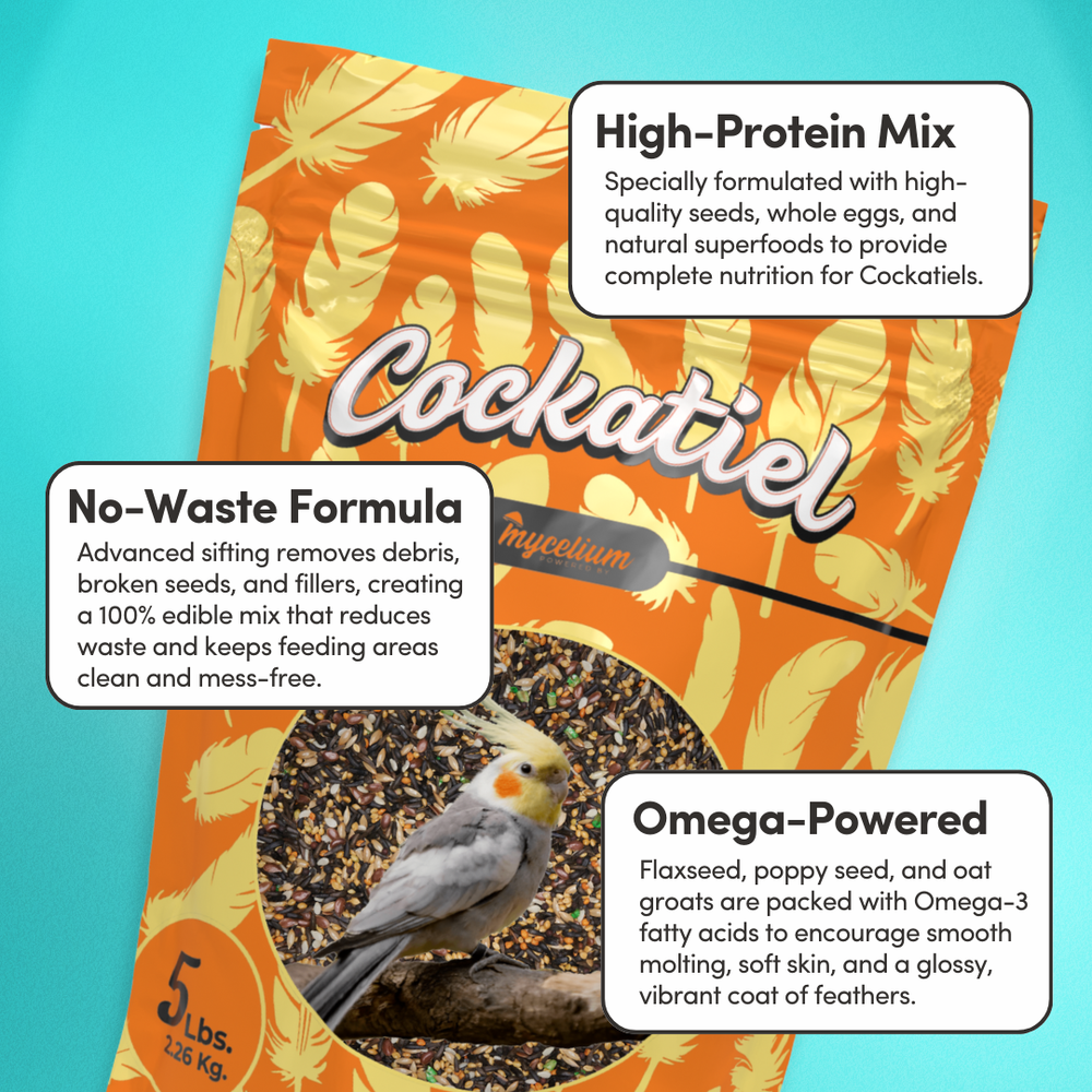 
                      
                        Cockatiel Protein
                      
                    