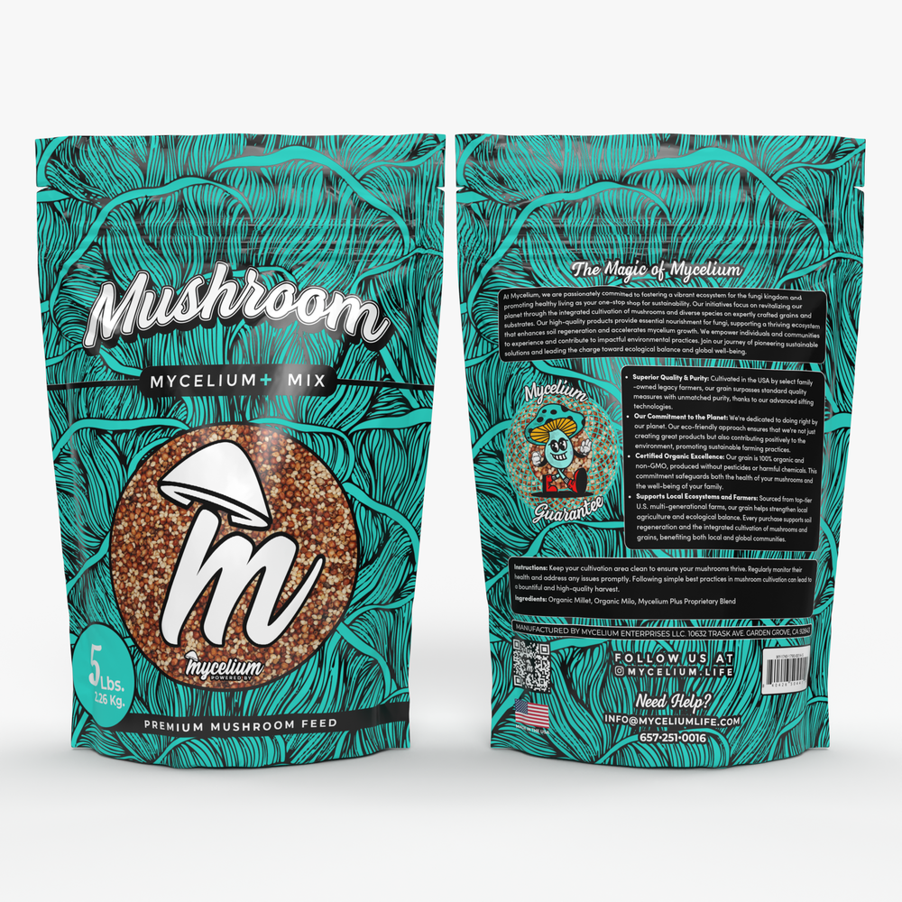 
                      
                        Mycelium+ Millet/Milo Grain Mix
                      
                    