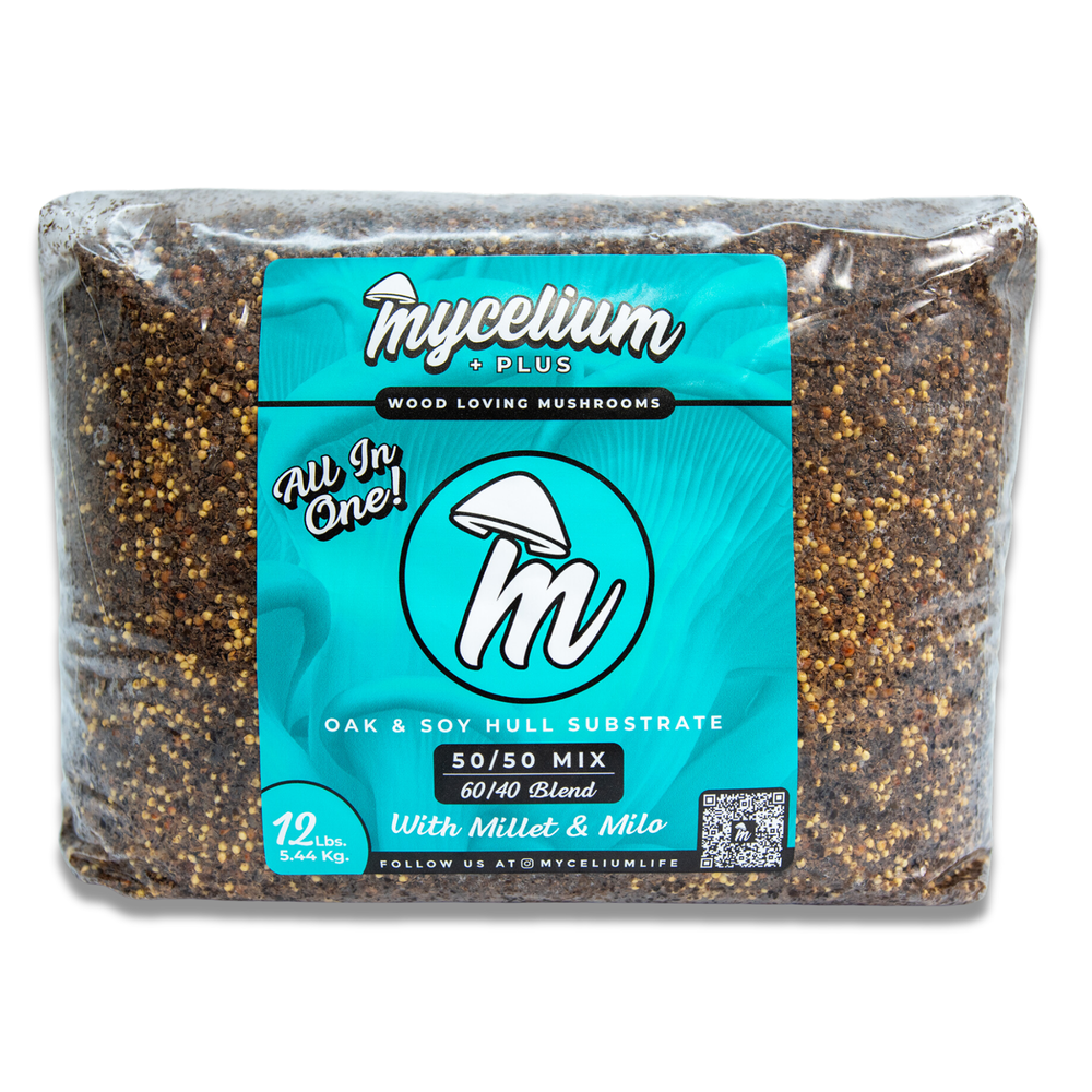 
                      
                        Mycelium+ Oak & Soy with Millet/Milo Grain All-In-One Bag
                      
                    