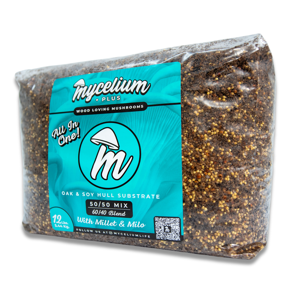 
                      
                        Mycelium+ Oak & Soy with Millet/Milo Grain All-In-One Bag
                      
                    