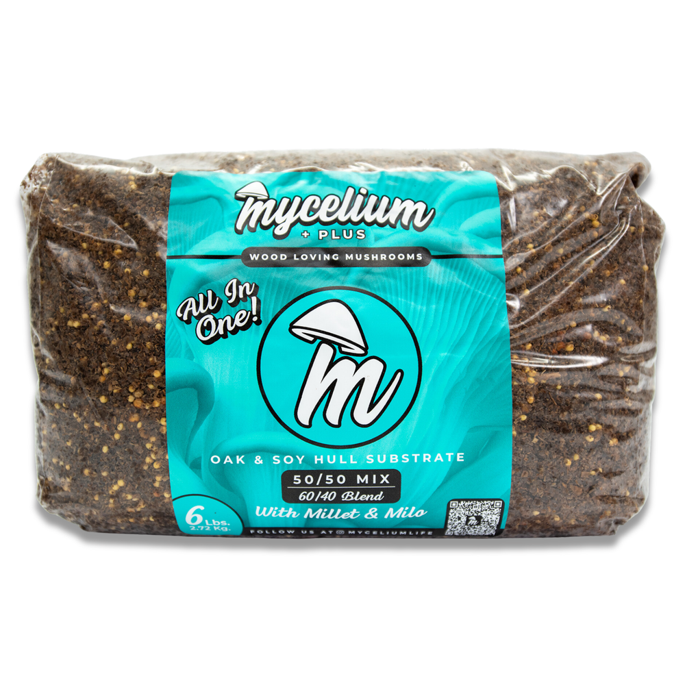 
                      
                        Mycelium+ Oak & Soy with Millet/Milo Grain All-In-One Bag
                      
                    