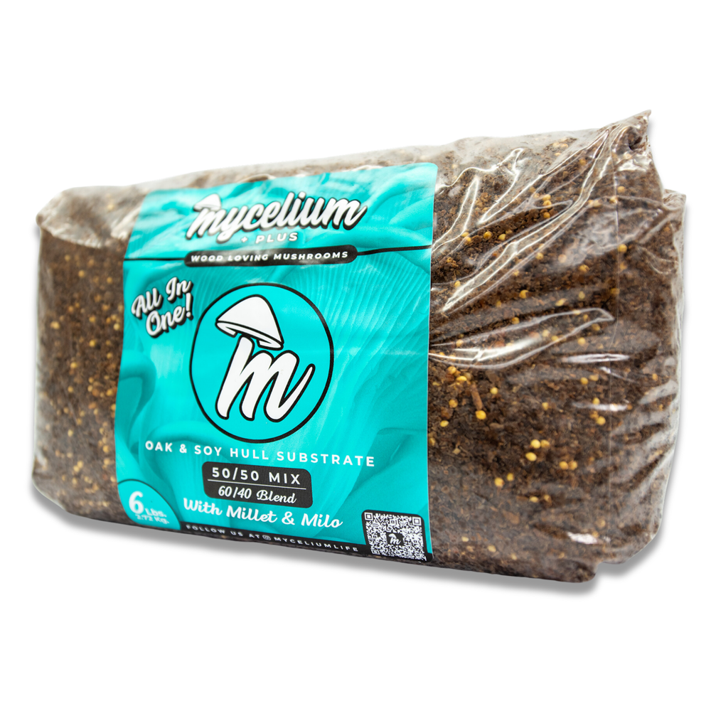 
                      
                        Mycelium+ Oak & Soy with Millet/Milo Grain All-In-One Bag
                      
                    