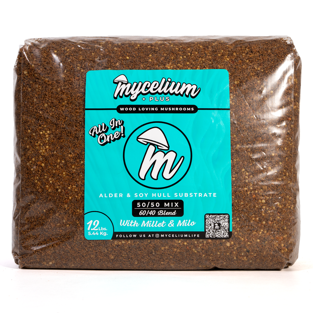 Mycelium+ Alder & Soy with Millet/Milo Grain All-In-One Bag