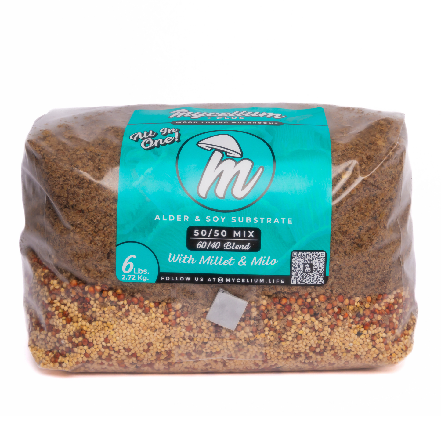 Mycelium+ Alder & Soy with Millet/Milo Grain All-In-One Bag