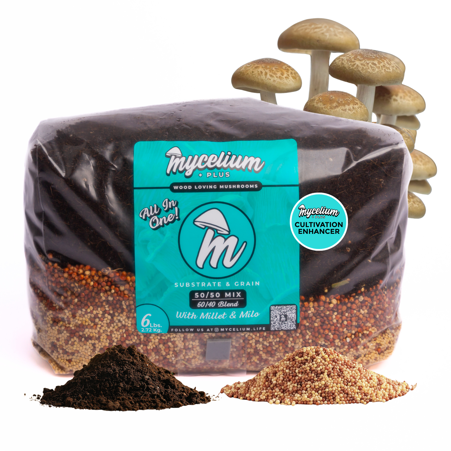 My+ CVG Substrate & Millet/Milo Grain All-In-One Bag
