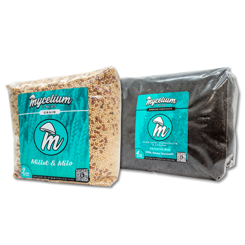 
                      
                        Mycelium+ CVG Substrate & Millet/Milo Grain Bundle
                      
                    